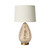 Almeria Dimpled Glass Base Classic Table Lamp-1