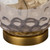 Almeria Dimpled Glass Base Classic Table Lamp-3