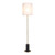 Biscay Marble Base Modern Slender Floor Lamp