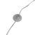 Biscay Marble Base Modern Slender Floor Lamp-4