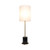 Biscay Marble Base Modern Slender Table Lamp