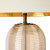 Cabeza Ribbed Glass Classic Table Lamp-2