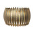 Cardena Slatted Brass Metal Decorative Wall Light-3