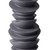 Carmona Sculptural Matt Grey Resin Table Lamp-5