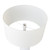 Carmona Sculptural Matt White Resin Table Lamp-7