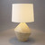Ecija Beige Ceramic Geometric Table Lamp-2