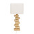 Elche Natural Stacked Stone Angular Table Lamp-3