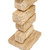 Elche Natural Stacked Stone Angular Table Lamp-4
