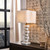 Elche White Stacked Stone Angular Table Lamp-1
