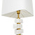 Elche White Stacked Stone Angular Table Lamp-6