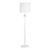 Escorial Transitional All White Floor Lamp-1