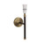 Jaca Dark Timber Antique Brass Wall Light-3