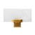 Palencia Alabaster Rectangular Brass Wall Light