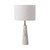 Pontevedra White Cone Marble Base Table Lamp-2