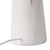 Pontevedra White Cone Marble Base Table Lamp-5