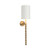Requena Antique Brass Transitional Wall Light