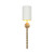 Requena Antique Brass Transitional Wall Light-1