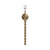 Requena Antique Brass Transitional Wall Light-4