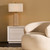 Sabadell Checkered Marble Base Angular Table Lamp-2