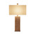 Sabadell Checkered Marble Base Angular Table Lamp-3
