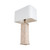 Sabadell Checkered Marble Base Angular Table Lamp-4