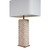 Sabadell Checkered Marble Base Angular Table Lamp-6