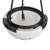 Simancas Alabaster Bowl Black Uplight Pendant-6