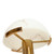 Simancas Alabaster Dome Brass Table Lamp-4