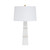 Vedra White Alabaster Base Classic Table Lamp