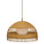 Ildefonso Natural Rattan Weave Dome Pendant Light-1
