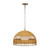 Ildefonso Natural Rattan Weave Dome Pendant Light-3