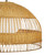 Ildefonso Natural Rattan Weave Dome Pendant Light-4