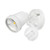Hunter III IP44 Solo LED Floodlight with Sensor - White