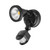 Stinger IP44 Single LED Floodlight with Sensor - Black