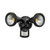 Stinger IP44 Twin LED Floodlight with Sensor - Black