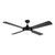 Tempest II 52-Inch AC Ceiling Fan with B22 Light - Black