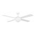 Tempest II 52-Inch AC Ceiling Fan with B22 Light - White
