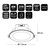 Trilogy Project 3CCT LED Recessed Downlight - White-2
