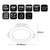 Umbra Trio IP44 3CCT LED Downlight - White-2