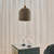 Gaston Scandinavian Bell Pendant Light - Light Brown-2