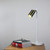Alpore White Brass Adjustable Spotlight Desk Lamp-1