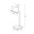 Amersham Minimalist Gooseneck LED Desk Lamp - White-4