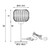 Apello Opal Ribbed Optic Glass Brass Table Lamp-3