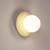 Ashbourne Travertine Opal Glass Wall Light-1