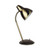 Axminster Antique Brass Gooseneck Desk Lamp