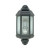 Corfe IP44 Traditional Black Flush Wall Light