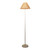 Dunstable Rattan Cone White Floor Lamp