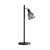 Fareham Textured Smoke Glass Black Table Lamp-2