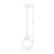 Grantham Clear Retro Plump Glass Pendant - Black-4