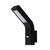 Havant IP54 Modern Black Angled LED Wall Light with Sensor